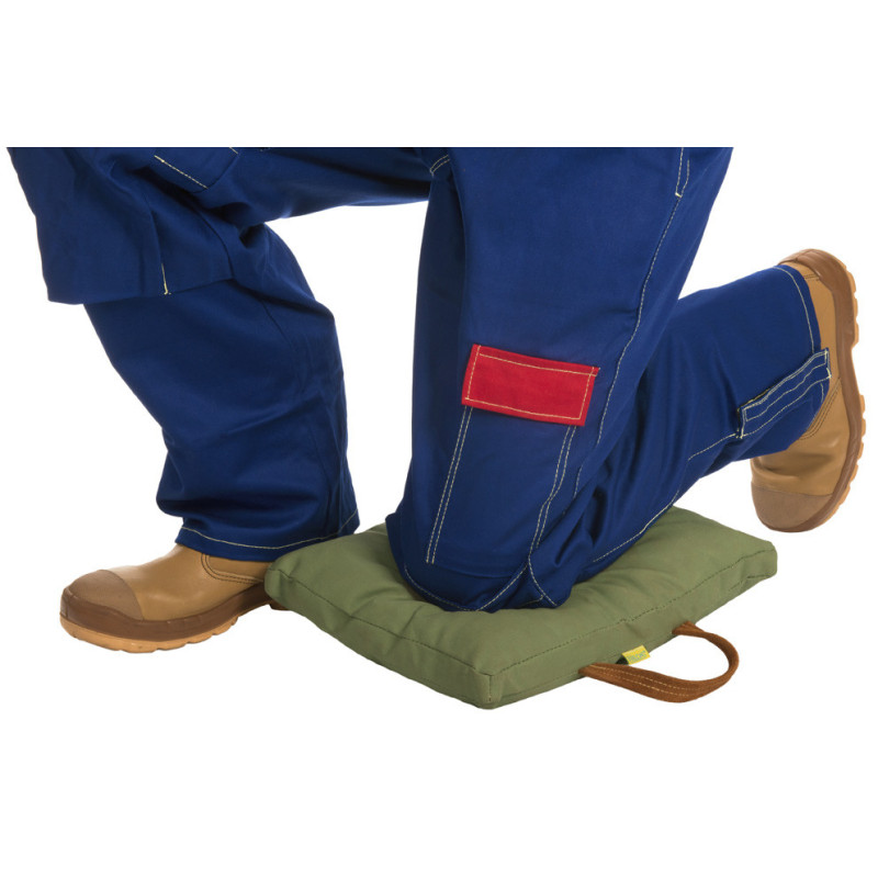Coussin de soudure en cuir vert | WELDAS